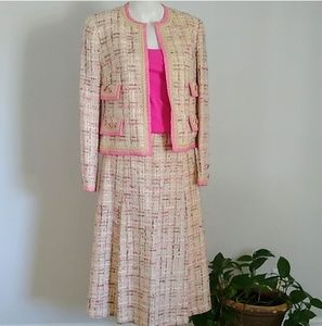 Mansfield vintage wool skirt jacket set suit